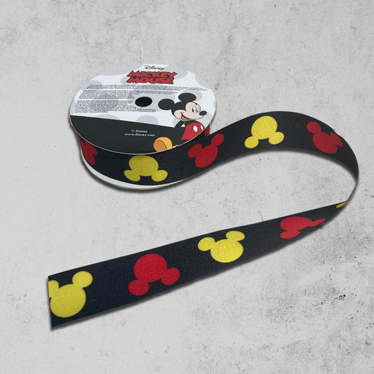 Mickey Mouse Twill Ribbon (3yd)