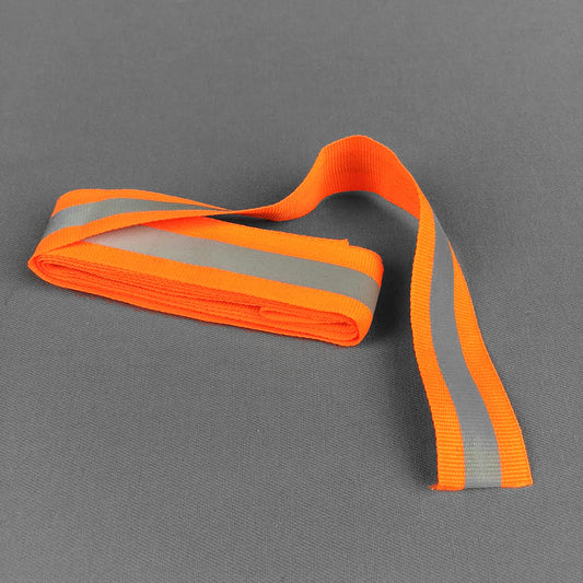 1" Orange Reflective Ribbon