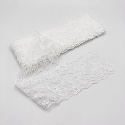 2" White Stretch Lace