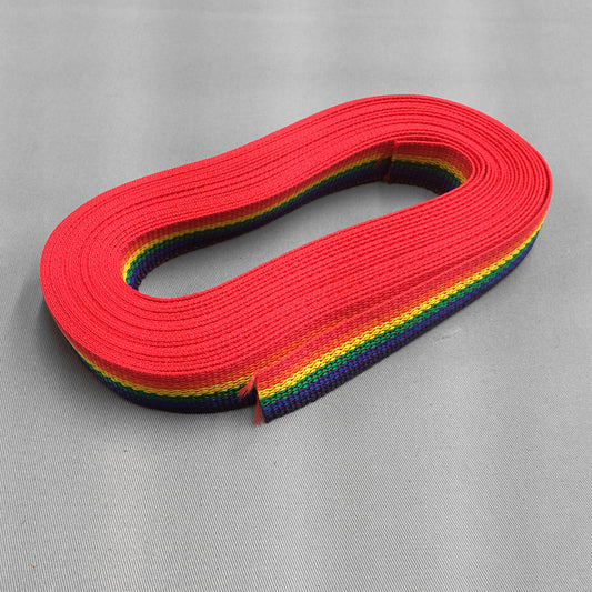 1-1/2" Rainbow Webbing